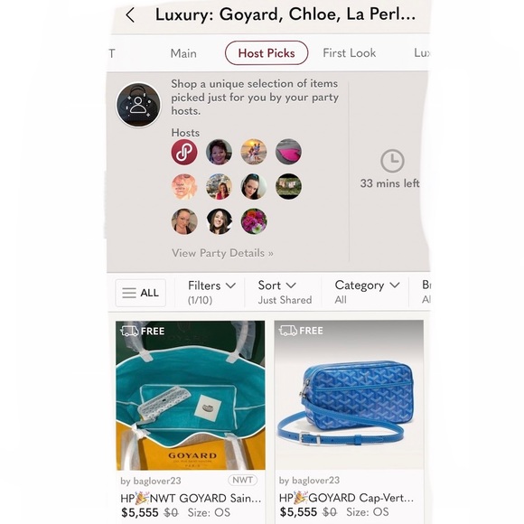 2X🎉HP🎉GOYARD Cap-Vert PM Bag - Picture 16 of 16